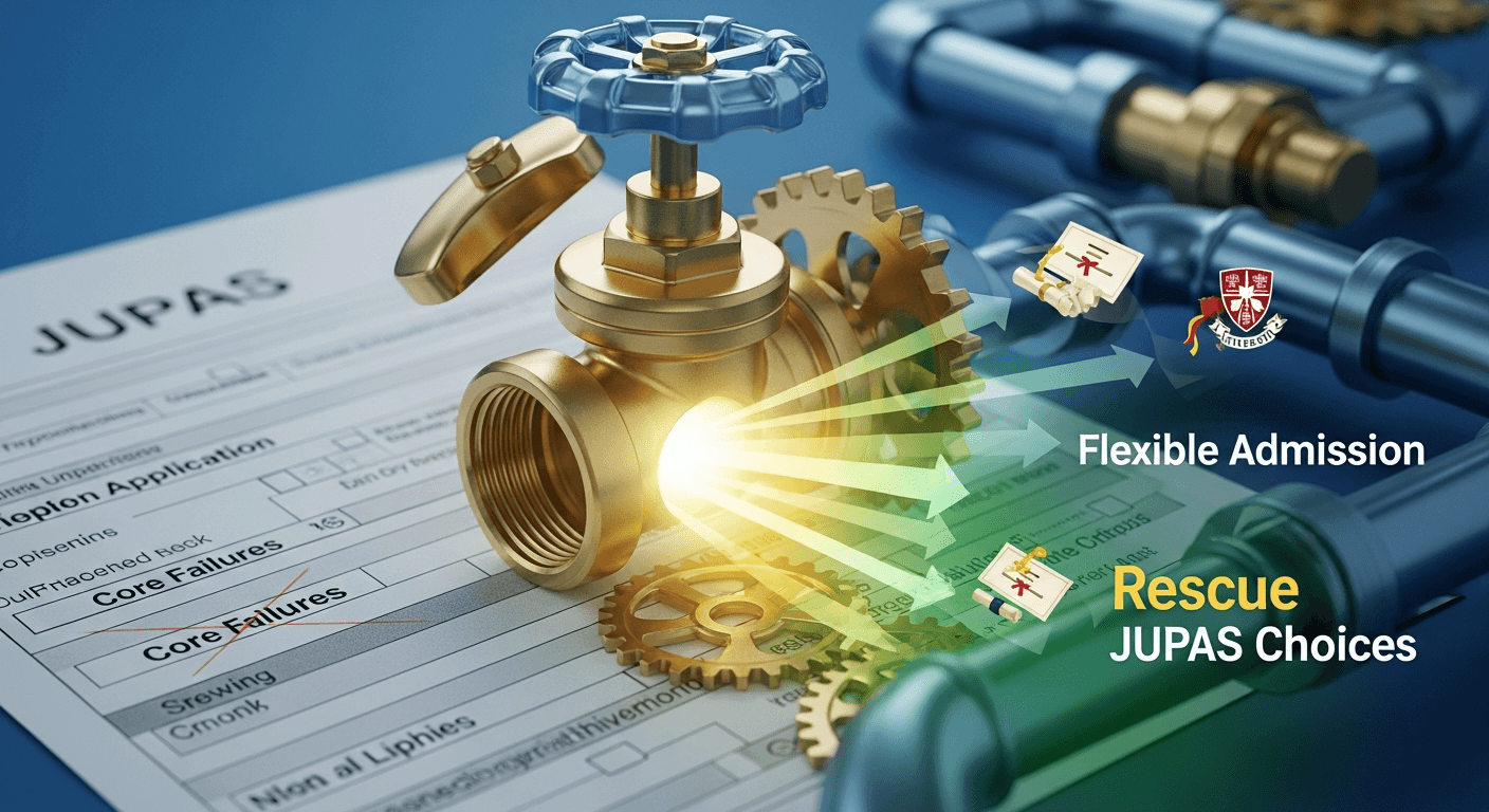 332A 安全閥:活用彈性收生機制,挽救核心科目失手後的 JUPAS 志願