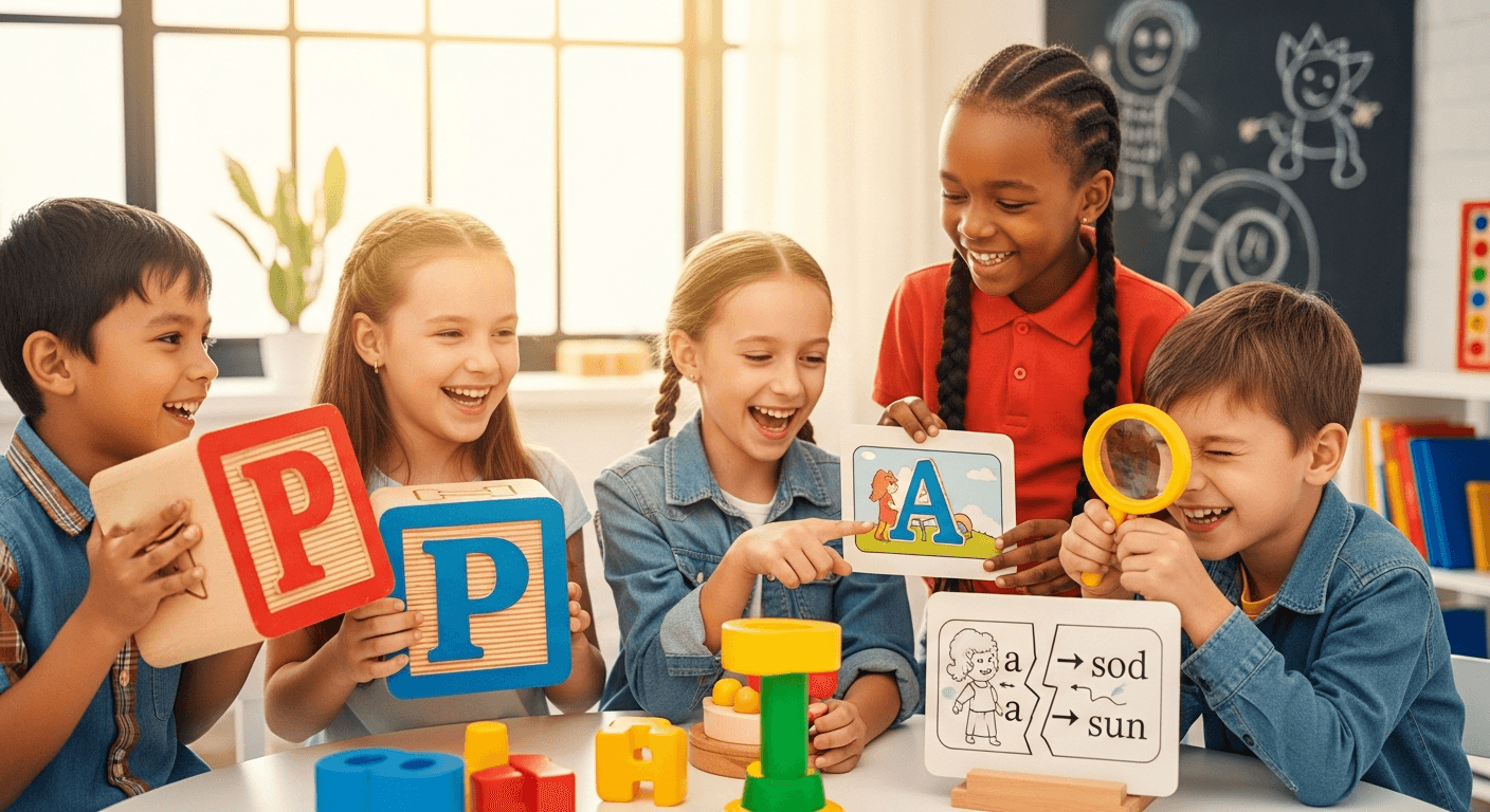 科学实证识字法:通过趣味拼音游戏,陪伴小学子女踏上阅读成长之旅