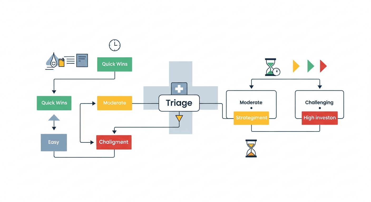 答题分流法:如何在严格时限下战术性分配答题顺序,实现得分最大化
